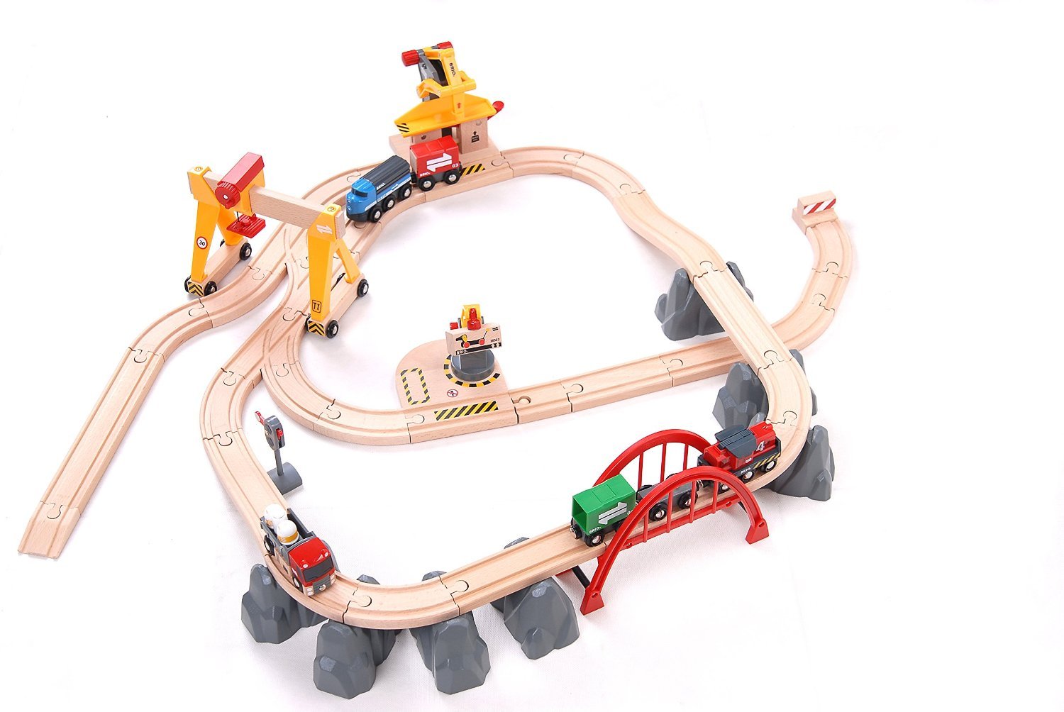 Amazon | Brio Cargo Railway Deluxe Set [並行輸入品] | 電車